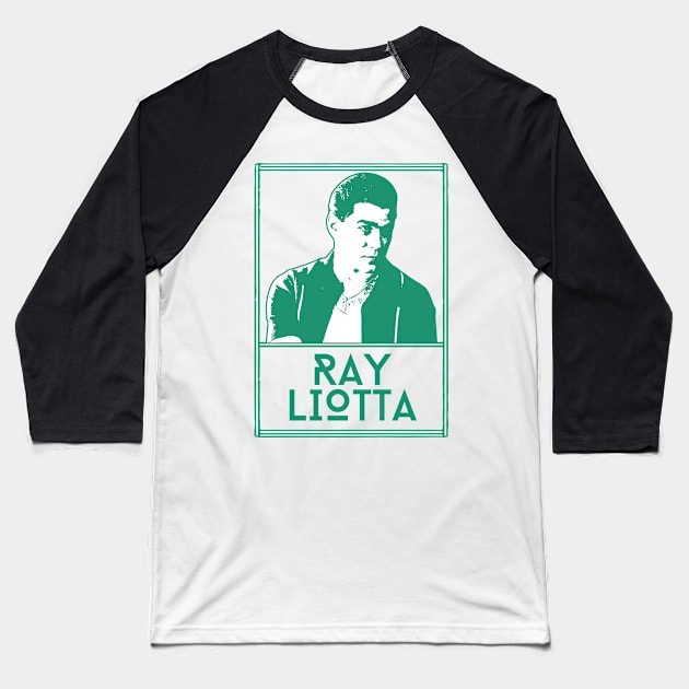 Ray liotta\\retro fan artwork Baseball T-Shirt by MisterPumpkin